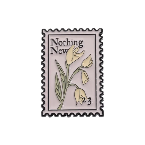 Accessories - 3/$18 NEW Taylor Swift Nothing New Song Stamp Enamel Pin